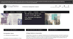 Desktop Screenshot of ortega-medina.com
